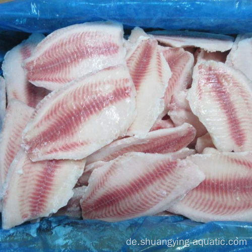 Gefrorener Bio -Tilapia -Fischfilet in niedrigem Preis